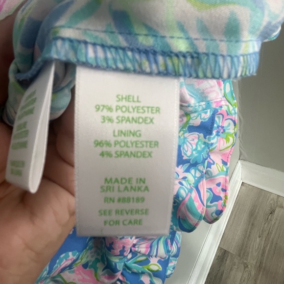 Lilly Pulitzer Masey Romper Dream Team Paisley Size 12 NWT - Picture 8 of 9